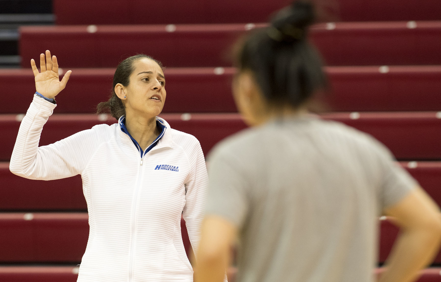 NCAA Volleyball Tournament practice, 11.29